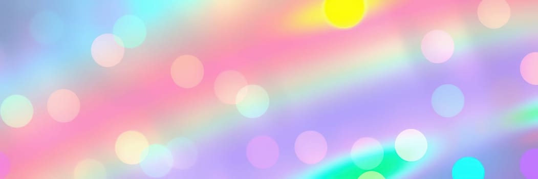 A vibrant blend of pastel colors and soft bokeh lights creates an ethereal background. The soothing hues evoke creativity, perfect for various artistic endeavors and design work.