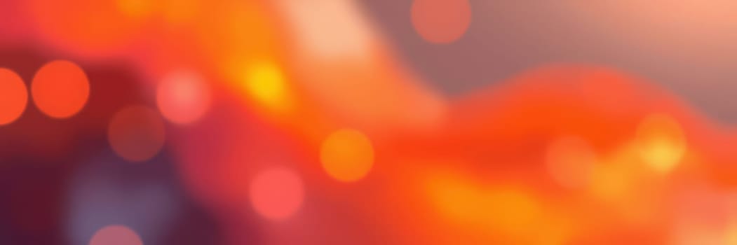 Colorful bokeh lights illuminate a lively outdoor gathering, creating a warm and inviting atmosphere. The blurred effect enhances the festive mood, perfect for celebrating togetherness.