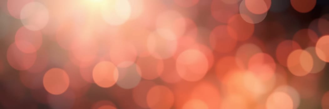 A soft glow of colorful bokeh lights fills the space, providing a warm ambiance for an evening gathering. The atmosphere feels festive and inviting, perfect for socializing.