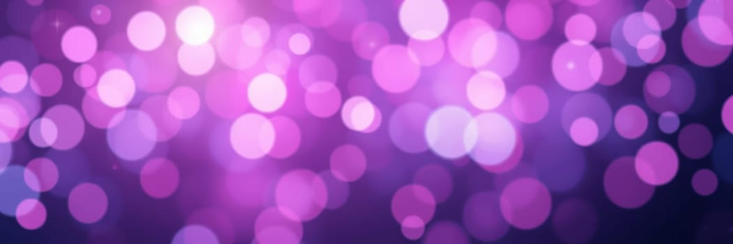 This captivating background features a multitude of soft purple bokeh lights gently scattered, creating an enchanting ambiance perfect for parties and gatherings.