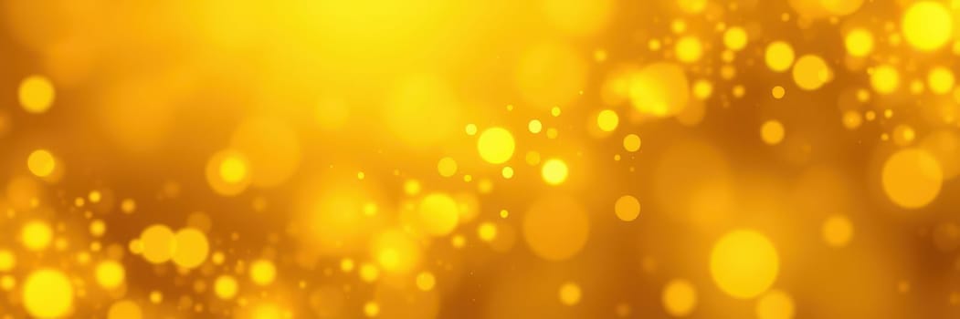 Soft golden bokeh lights illuminate the surroundings, creating a warm and inviting atmosphere perfect for evening celebrations and gatherings. This backdrop enhances the festive mood.