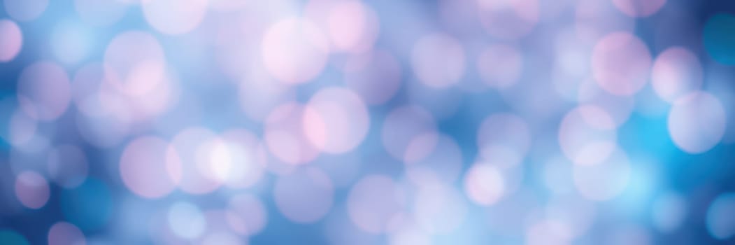 The soft bokeh light adds a dreamy feel to the evening, with gentle hues of blue and violet blending seamlessly, creating a peaceful ambiance perfect for relaxation.