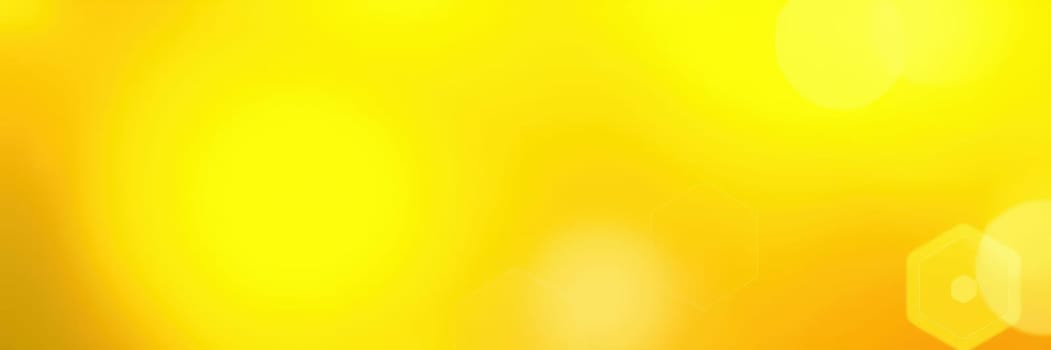 A vibrant yellow background filled with soft glowing circles forms a bright and warm atmosphere. This radiant scene exudes positivity and cheerfulness, perfect for various designs.
