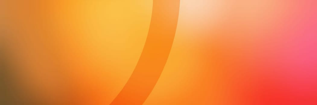 Vivid hues of orange and pink blend seamlessly in a smooth gradient, creating an energetic ambiance perfect for modern art exhibitions or creative gatherings.