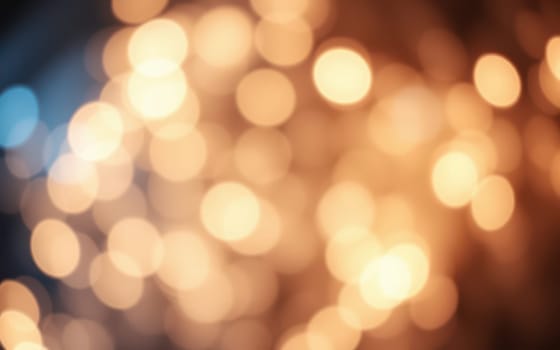 A gentle blur of soft, glowing lights fills the background, providing a warm and inviting ambiance for a festive evening event in the city.
