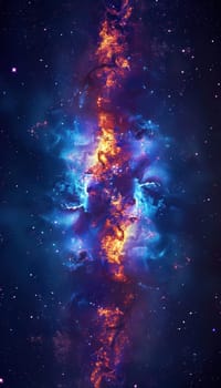 A stunning x-ray view of the milky way showcasing its energetic regions and cosmic events. the image captures a vibrant array of celestial features, offering a unique perspective for astronomy enthusiasts and scientific exploration.
