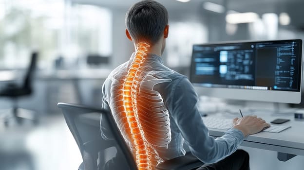 The Digital Spine Highlighting Occupational Hazards and Spinal Health in Modern Professions