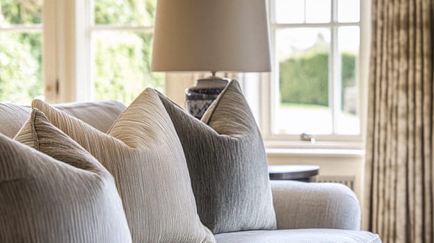 Country cottage decor, Cotswolds style interior design, furniture and home decor in elegant English country house style idea