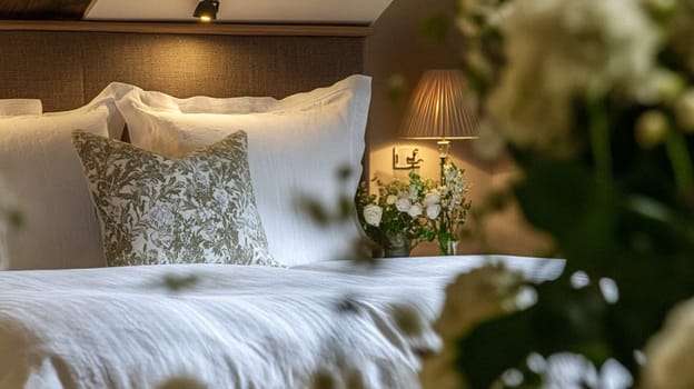 Country cottage decor, Cotswolds style interior design, furniture and home decor in elegant English country house style idea