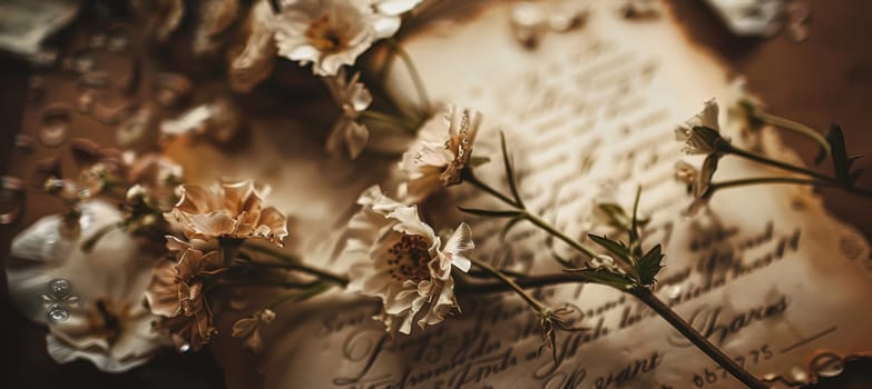 Elegant wedding invitation suite in mocha mousse tones, featuring sophisticated calligraphy and intricate floral accents. ideal for wedding stationery, card designs, and sophisticated event invitations, blending classic and modern elements.
