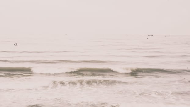 Real photo sea water waves, abstract background, nature power, pale light grey brown matte more tone in stock.
