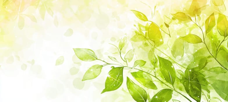 Fresh and inviting abstract background featuring watercolor-like pastel hues and light sparkles. evokes nature's renewal, ideal for digital and print seasonal advertisements, reflecting the vibrancy and beauty of springtime.