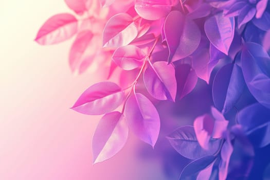 Abstract spring background featuring smooth gradient transitions from pink to lavender with delicate floral patterns. perfect for enhancing brand visuals and marketing materials with a light, seasonal theme.