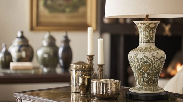 Country cottage decor, Cotswolds style interior design, furniture and home decor in elegant English country house style idea