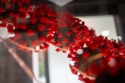 Detailed plastic model of coronavirus offering closeup view of COVID-19 cell bacteria. Extreme detailed model of the COVID-19 virus from scientific perspective