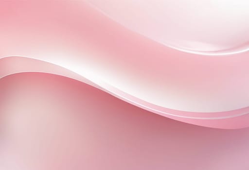 Abstract pink and white gradient background - Generative AI