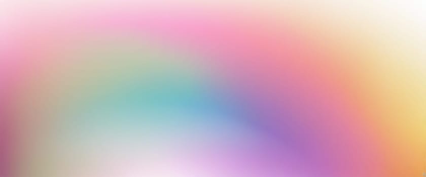 Abstract rainbow colors yellow red green, violet gradient background - Generative AI