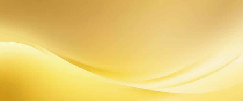 Beautiful abstract yellow gradient background - Generative AI