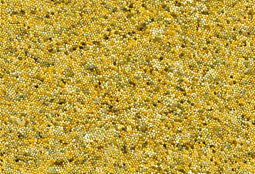 Abstract yellow and black background - Generative AI