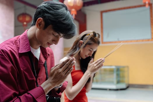 Travelers immerse in vibrant Chinese New Year celebrations, experiencing traditional customs and cultural festivities.