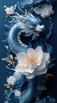 Zhonghe Festival celebration: cheerful crowd, Blue Dragon Festivity traditions, Chinese heritage, lively occasion, cultural pride, historic customs, radiant gala, communal joy, symbolic practices