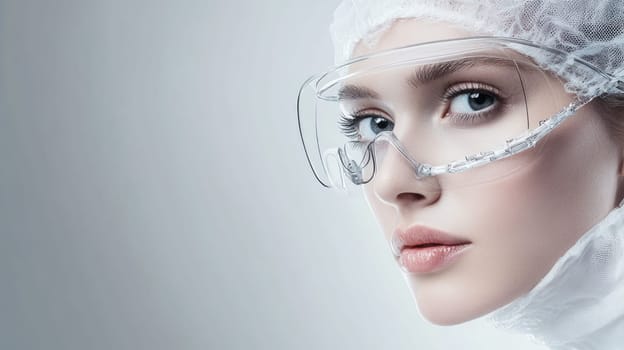 Biohacking concept banner: genetic experimentation, cognitive enhancement, modern technology, health improvement, biological reprogramming, tech-driven wellness, evolution theme, scientific progress