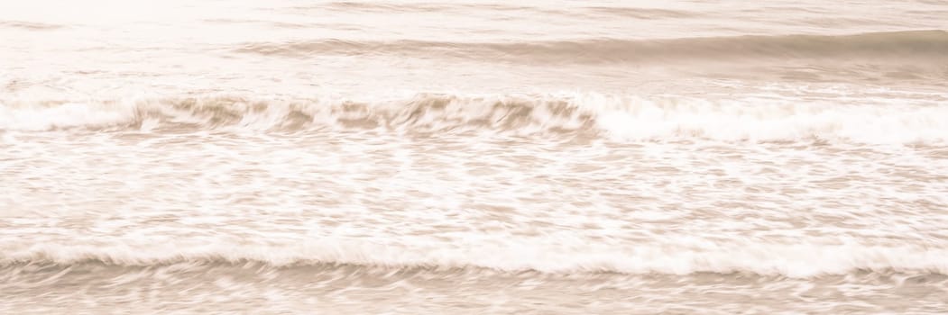 Real photo sea water waves, abstract background, nature power, pale light grey brown matte more tone in stock.