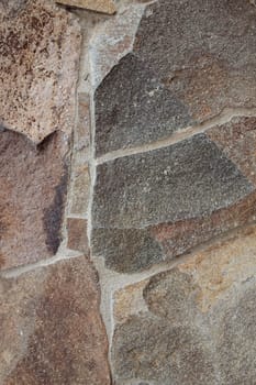stone pavement with abstract pattern.