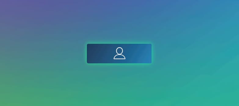 Vibrant email signature template for tech entrepreneurs featuring a sleek gradient background in blue and green hues, a rectangular profile picture with a contemporary border and bold sans serif typography, ideal for professional branding.