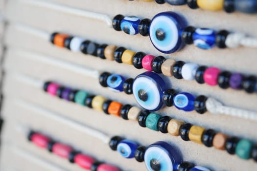 Discover a vibrant collection of handcrafted beads in diverse colors and intricate designs