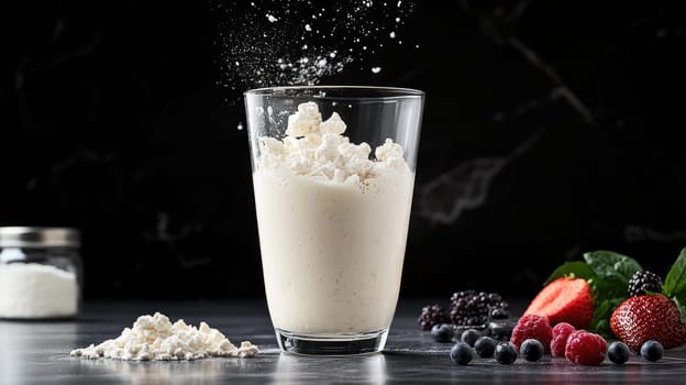 Nutritional boost: protein shake, energizing blend, muscle recovery, healthy formula, post workout refreshment, vitality infusion, fitness nutrition, balanced drink, strength support, amino acids