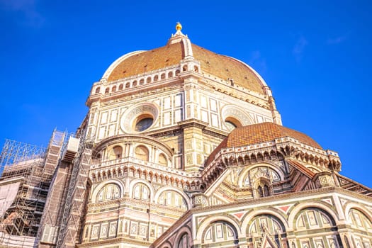 Majestic cathedral Santa Maria del Fiore in Florence, Duomo in Tuscany region of Italy