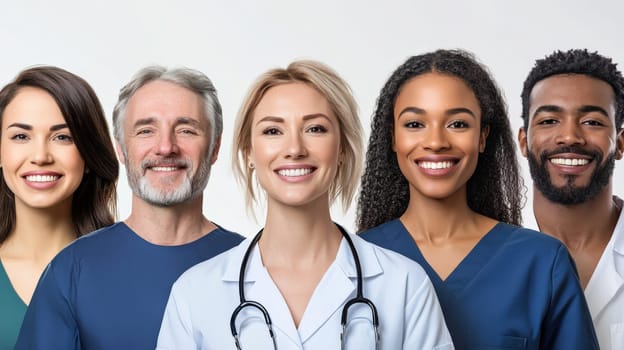Diverse Team In Dental Health And Care
