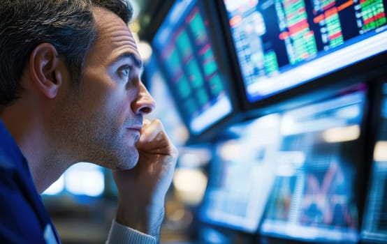 Financial analyst with data visualization. Trading