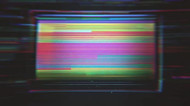 Glitch Displacement Texture Abstract Backdrop