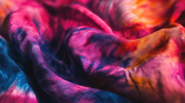 Colorful Intricate Tie-Dye Patterns Backdrop