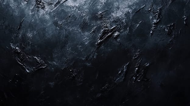 Abstract art depicting total darkness