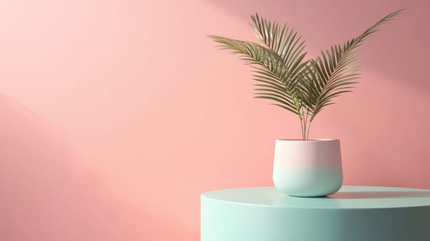 Branding Presentation Mockup in Pastel Colors