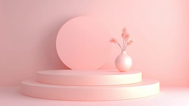 Branding Presentation Mockup in Pastel Colors