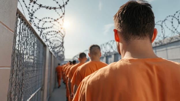 Prison life: inmate experience, confined environment, solitary routine, justice system, correctional facility, human struggle, locked cell, limited freedom, criminal reform, structured regimen