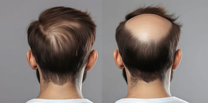 Hair Transformation: before and after photos, hair restoration, scalp rejuvenation, follicle regeneration, regrowth results, hair transplant procedure, visible improvement, confidence boost