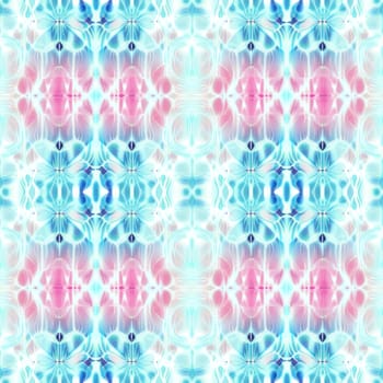 Repeating floral pattern creating a beautiful kaleidoscope effect, ideal for backgrounds, textiles, and decorative projects