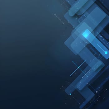 A sleek minimalist tech background featuring overlapping transparent shapes, creating a clean and modern design with subtle depth.