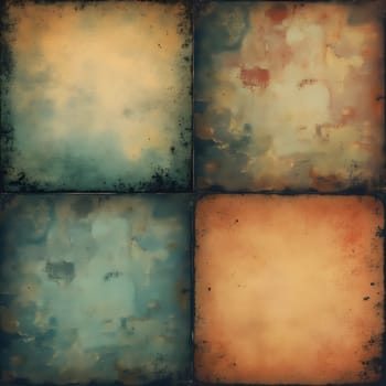 A collection of vintage abstract textures with faded tones and worn effects, offering a nostalgic and artistic design aesthetic.
