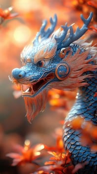 Zhonghe Festival celebration: cheerful crowd, Blue Dragon Festivity traditions, Chinese heritage, lively occasion, cultural pride, historic customs, radiant gala, communal joy, symbolic practices