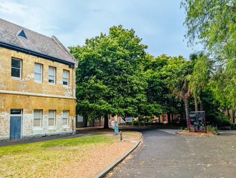 MELBOURNE, AUSTRALIA - DECEMBER 26 2024: Abbotsford Convent on a hot summer's day in Melbourne Australia