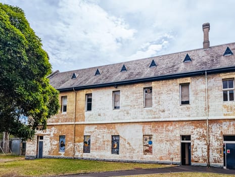MELBOURNE, AUSTRALIA - DECEMBER 26 2024: Abbotsford Convent on a hot summer's day in Melbourne Australia