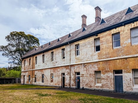 MELBOURNE, AUSTRALIA - DECEMBER 26 2024: Abbotsford Convent on a hot summer's day in Melbourne Australia