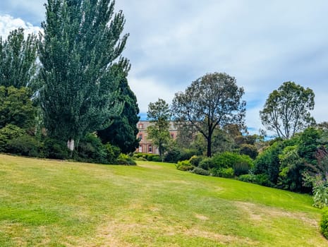 MELBOURNE, AUSTRALIA - DECEMBER 26 2024: Abbotsford Convent on a hot summer's day in Melbourne Australia
