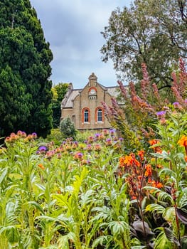 MELBOURNE, AUSTRALIA - DECEMBER 26 2024: Abbotsford Convent on a hot summer's day in Melbourne Australia
